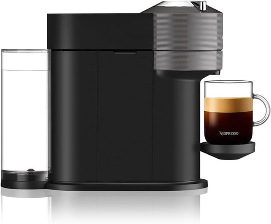 Nespresso Vertuo Next Deluxe — Machine à café à capsules Dark Chrome