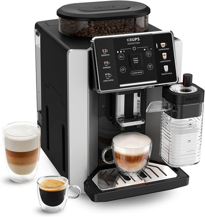 Krups Sensation Lait EA912E10 — Machine à café à grains automatique