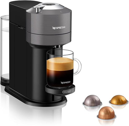 Nespresso Vertuo Next Deluxe — Machine à café à capsules Dark Chrome