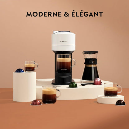 Nespresso Vertuo Next Deluxe — Machine à café à capsules Dark Chrome