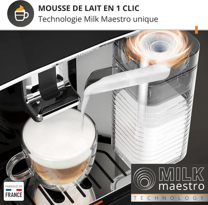 Krups Sensation Lait EA912E10 — Machine à café à grains automatique