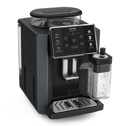 Krups Sensation Lait EA912B10 — Machine à café à grains automatique