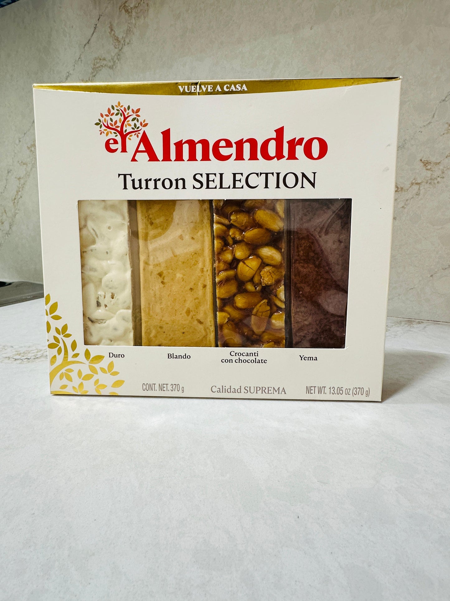Turron Selection El Almendro — Coffret 4 saveurs 370g