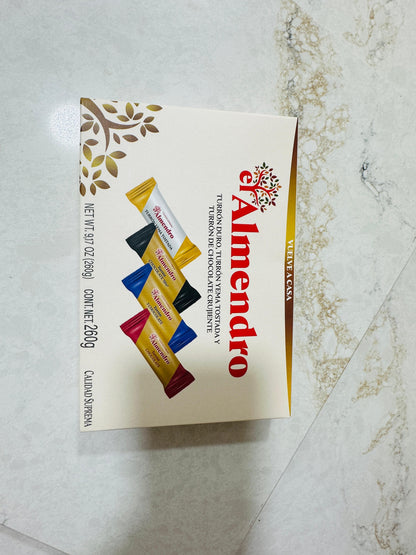 Turron Barres El Almendro — Coffret 5 barres 260g